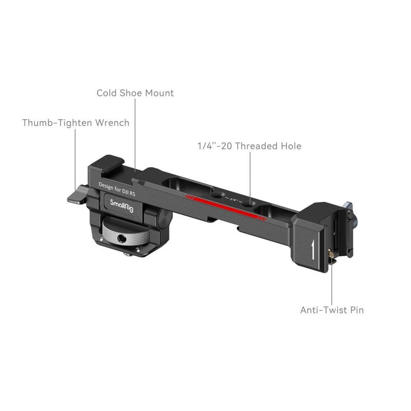 SmallRig Monitor Mounting Support for DJI RS 2 / RSC 2 / RS 3 / RS 3 Pro /RS 3 mini 3026B