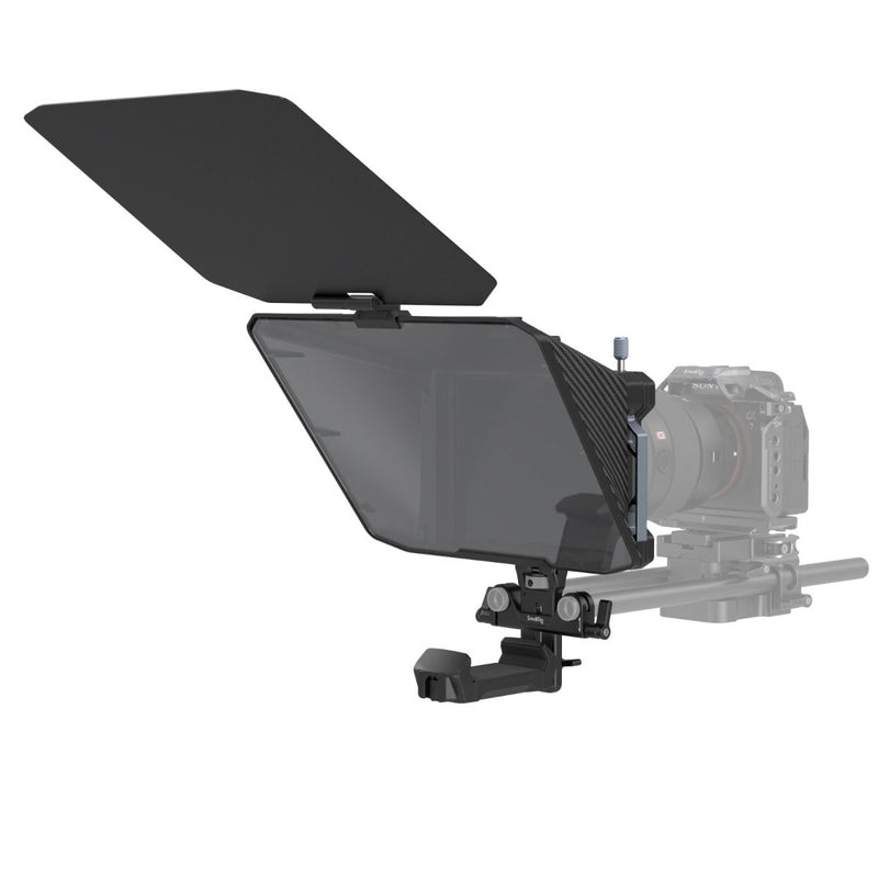 SmallRig Multifunctional Teleprompter 3646 with 15mm Rail Support and Adjustable Top Flag