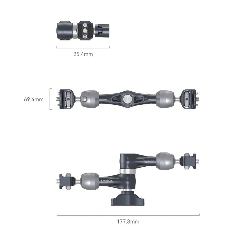 SmallRig Rosette Arm (7") 4194