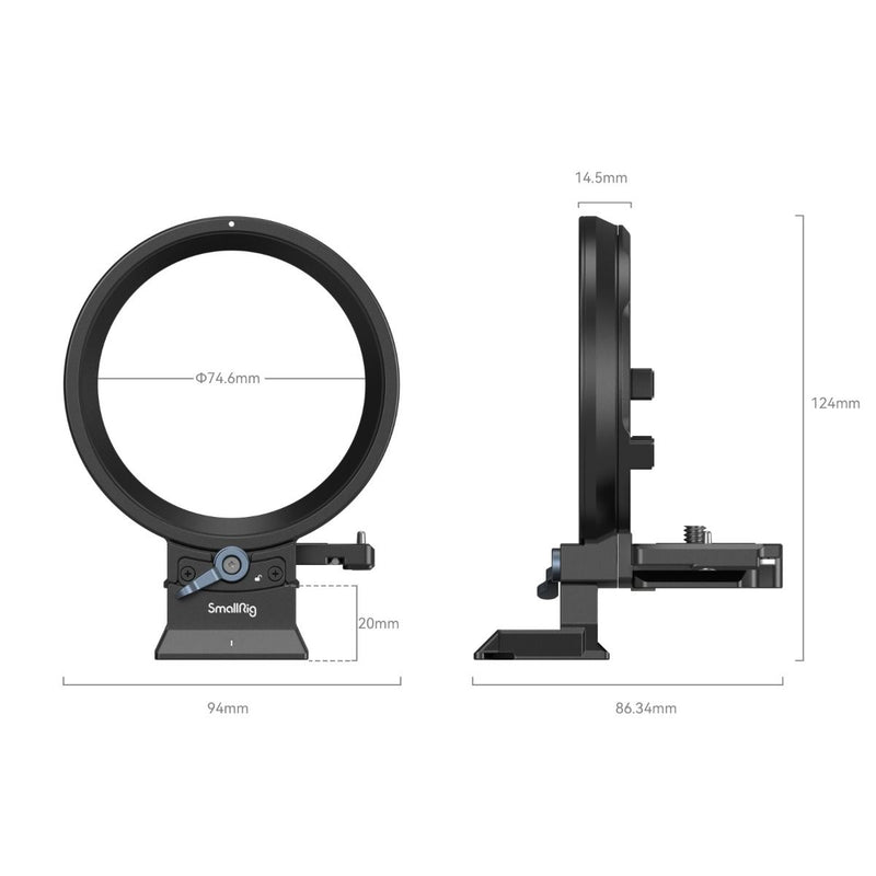 SmallRig Rotatable Horizontal-to-Vertical Mount Plate Kit for Canon EOS Specific R Series Cameras 4300