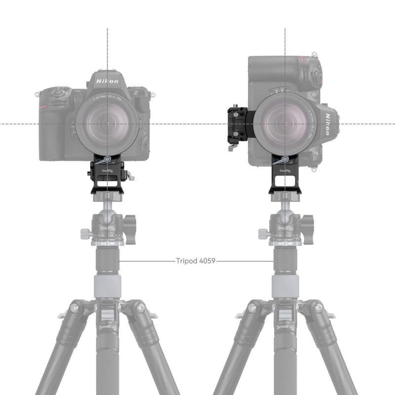 SmallRig Rotatable Horizontal-to-Vertical Mount Plate Kit for Nikon Specific Z Series Cameras 4306