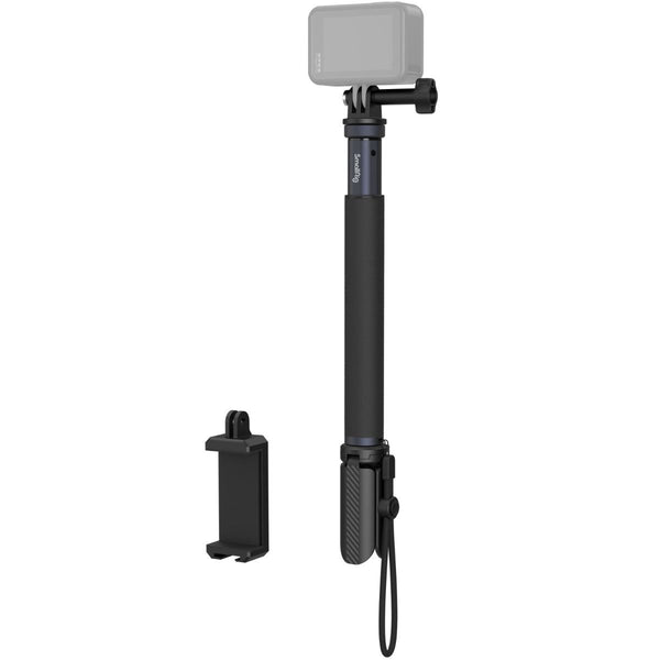 SmallRig Extendable Selfie Stick with Accessories for Action Cameras and Smartphones