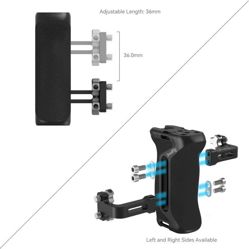 SmallRig Side Handle with 1/4"-20 Screws 4015