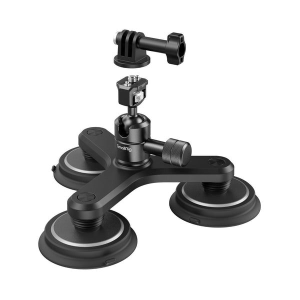 SmallRig Triple Magnetic Suction Cup Mounting Support Kit for Action Cameras 4468