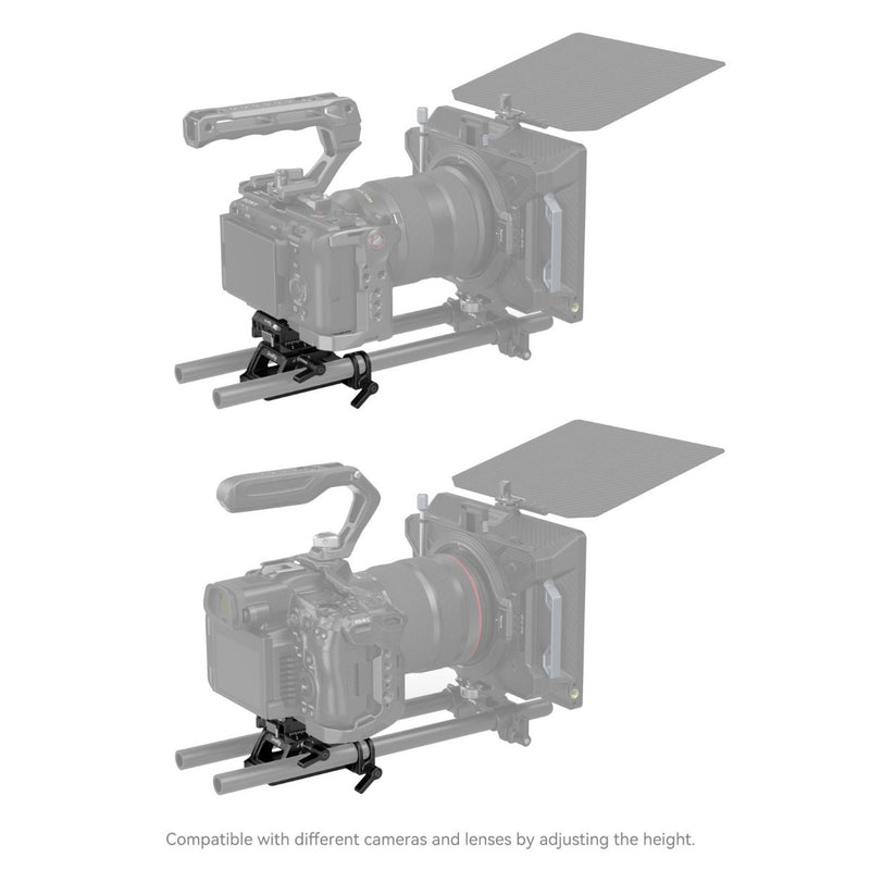 SmallRig Universal Arca-Swiss Height-Adjustable Mount Plate Kit 4233