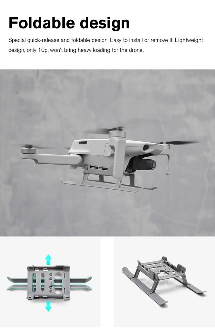 STARTRC Fold and Increase Landing Gear for DJI Mini 2/ Mavic Mini / Mavic SE