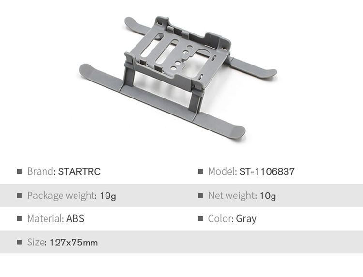 STARTRC Fold and Increase Landing Gear for DJI Mini 2/ Mavic Mini / Mavic SE