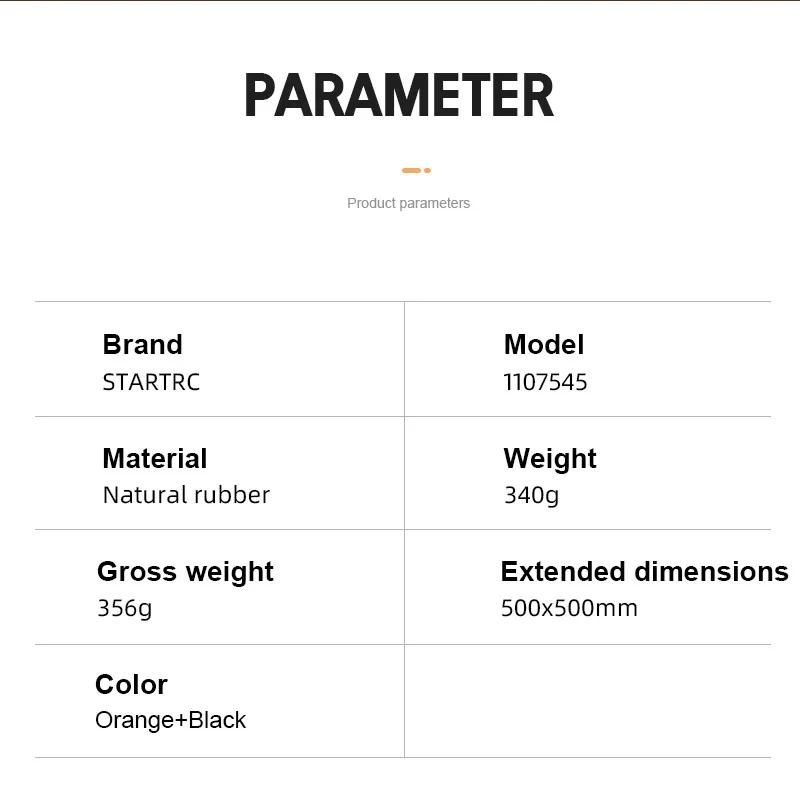 STARTRC 50cm Rubber Drone Landing Pad