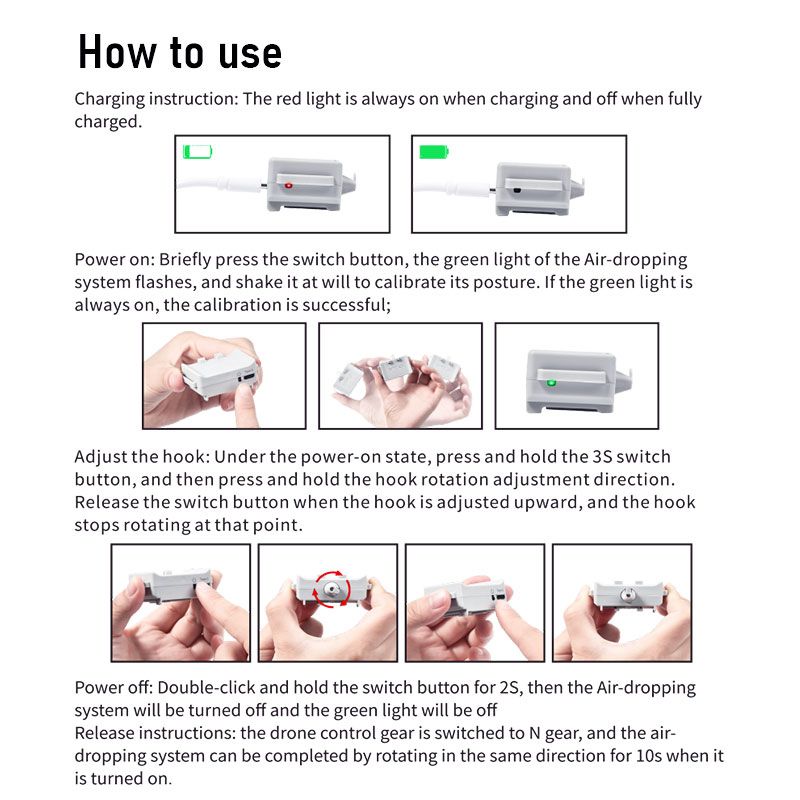 STARTRC Air-Dropping System for DJI Mini 2 / Mini 2 SE / Mini SE