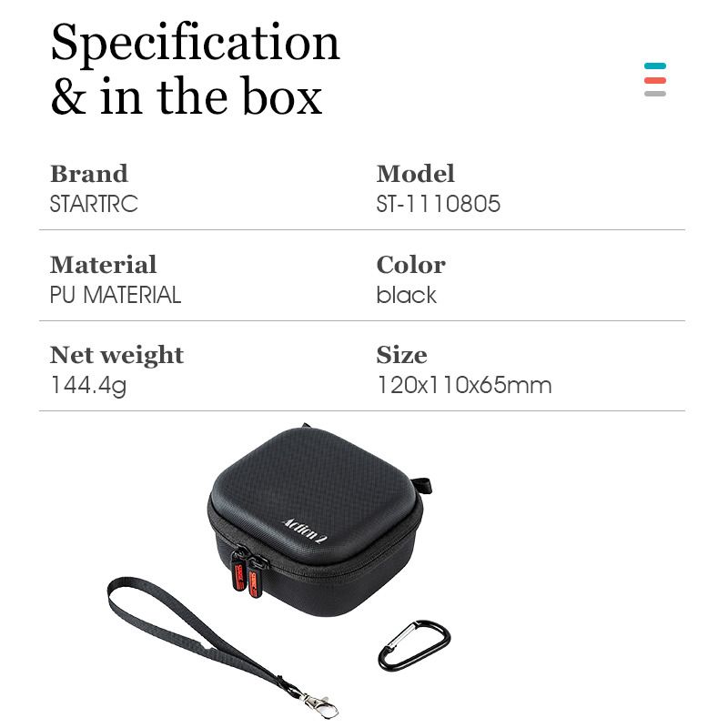 STARTRC Carrying Case for DJI Action 2