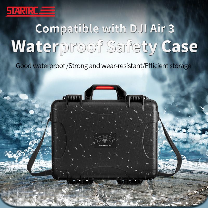 DJI AIR 3 HARD CASE WATERPROOF CARRYING CASE FOR DJI AIR 3 FLY MORE COMBO