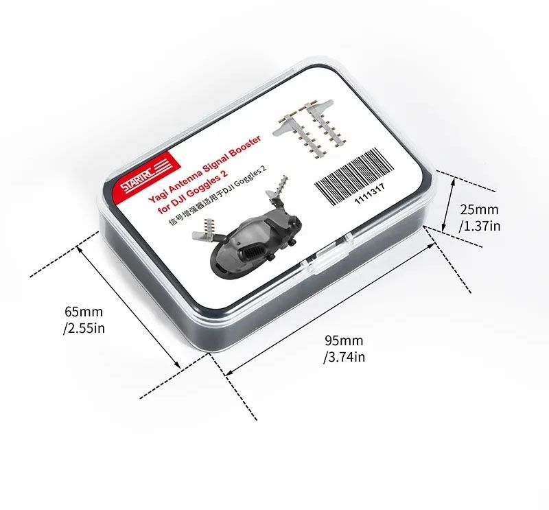 STARTRC 2.4Ghz Yagi Antenna Signal Booster for DJI Goggles 2/3