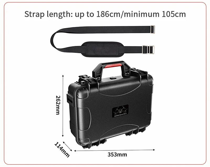 STARTRC Hard Case for DJI Mini 3 / Mini 3 Pro (RC-N1 / DJI RC)