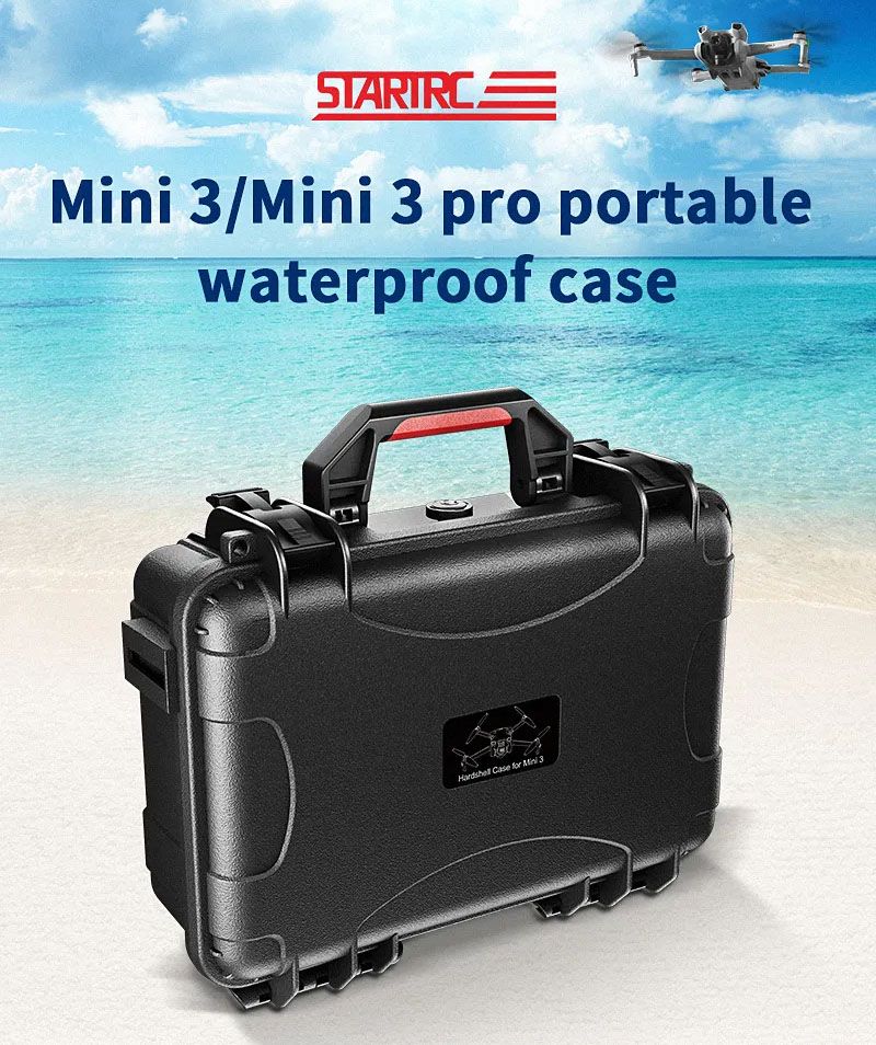 STARTRC Hard Case for DJI Mini 3 / Mini 3 Pro (RC-N1 / DJI RC)