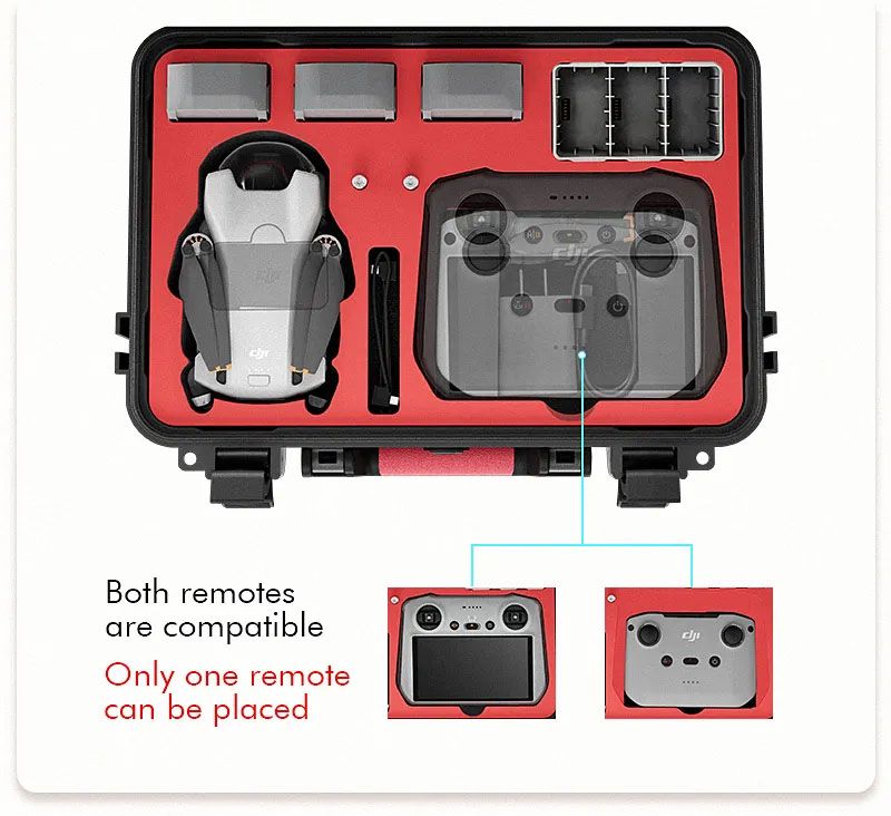 STARTRC Hard Case for DJI Mini 3 / Mini 3 Pro (RC-N1 / DJI RC)