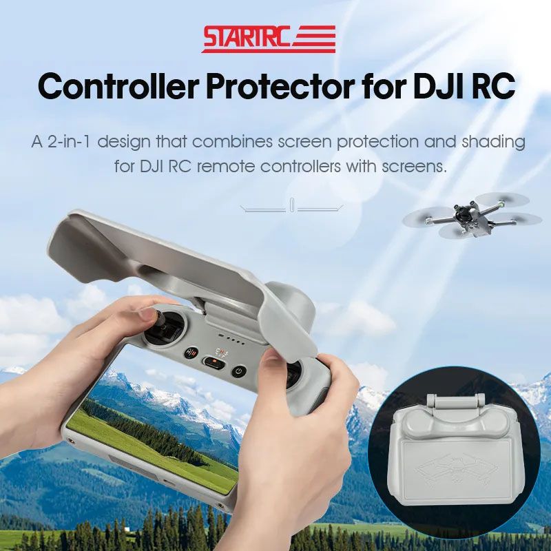 STARTRC 2-in-1 DJI RC Protect Cover and Sunhood