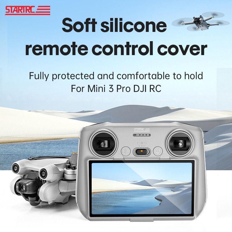 STARTRC Silicone Cover for DJI RC Remote (Grey)