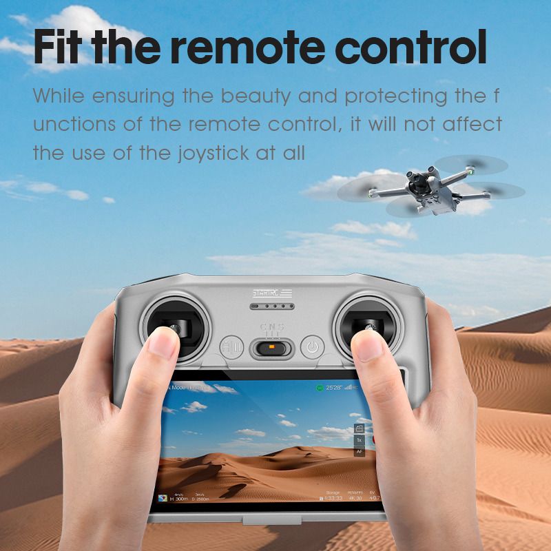 STARTRC Silicone Cover for DJI RC Remote (Grey)