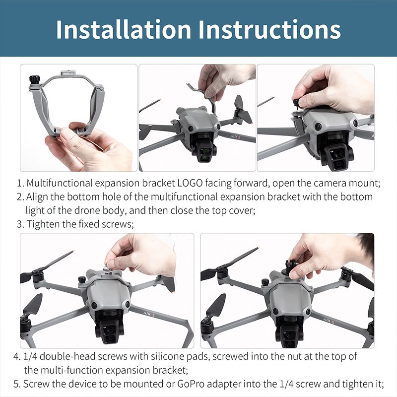 STARTRC External Mount for DJI Air 3 / Air 3S