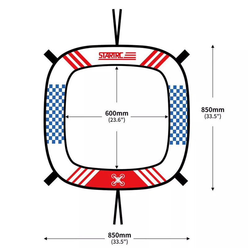 STARTRC Foldable 60cm Diameter Racing Gate for DJI Avata /  DJI FPV (5pcs)