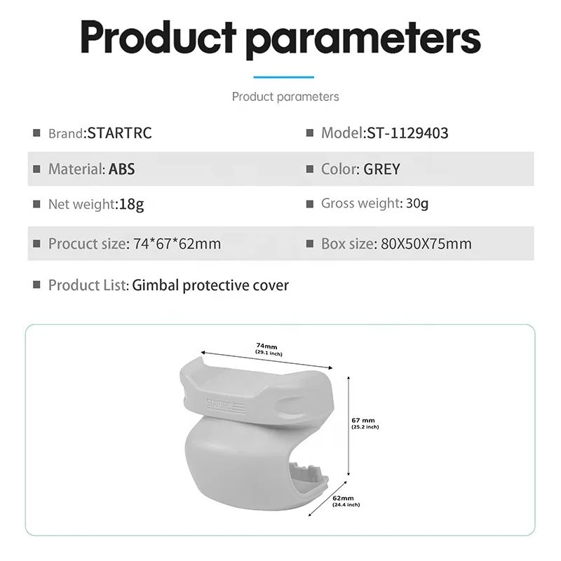 STARTRC Gimbal Camera Cover for DJI Mini 4 Pro