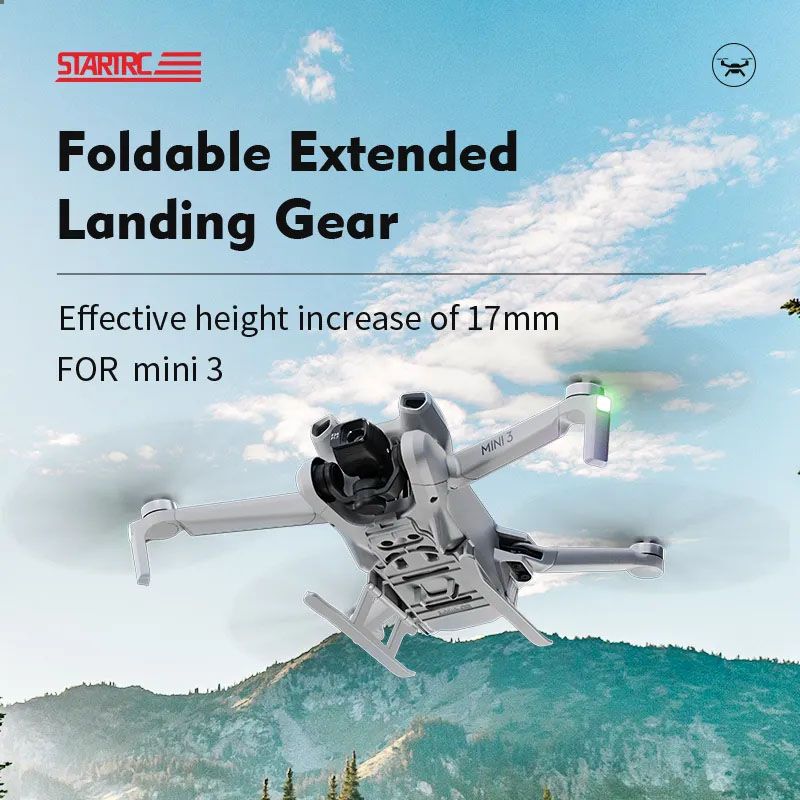 STARTRC Foldable Landing Gear for DJI Mini 3