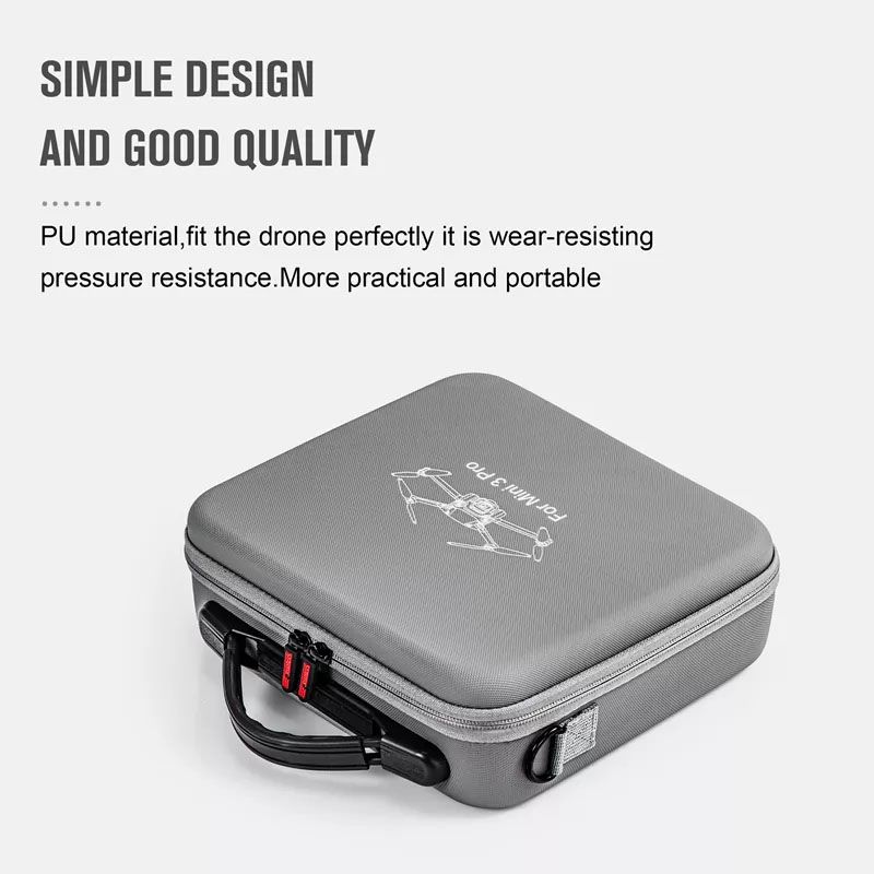 STARTRC Storage Case for DJI Mini 3 Pro (RC-N1 Remote)(Grey)