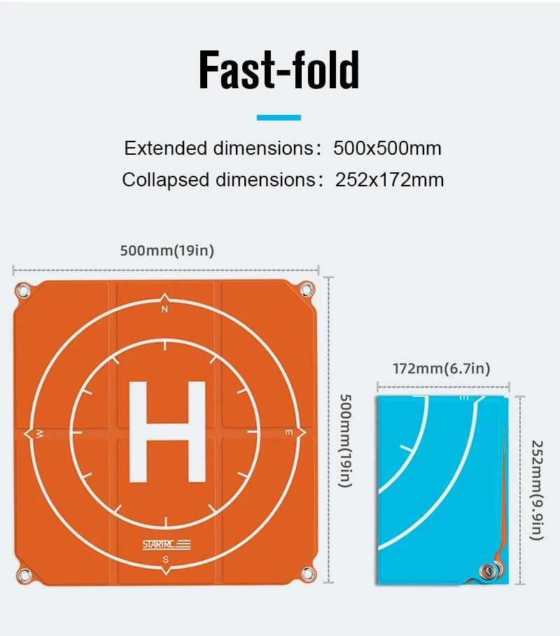 STARTRC PVC Drone Landing Pad (50x50cm)