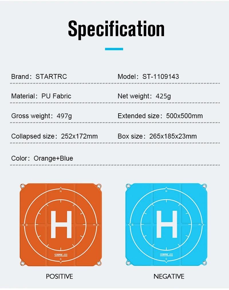 STARTRC PVC Drone Landing Pad (50x50cm)