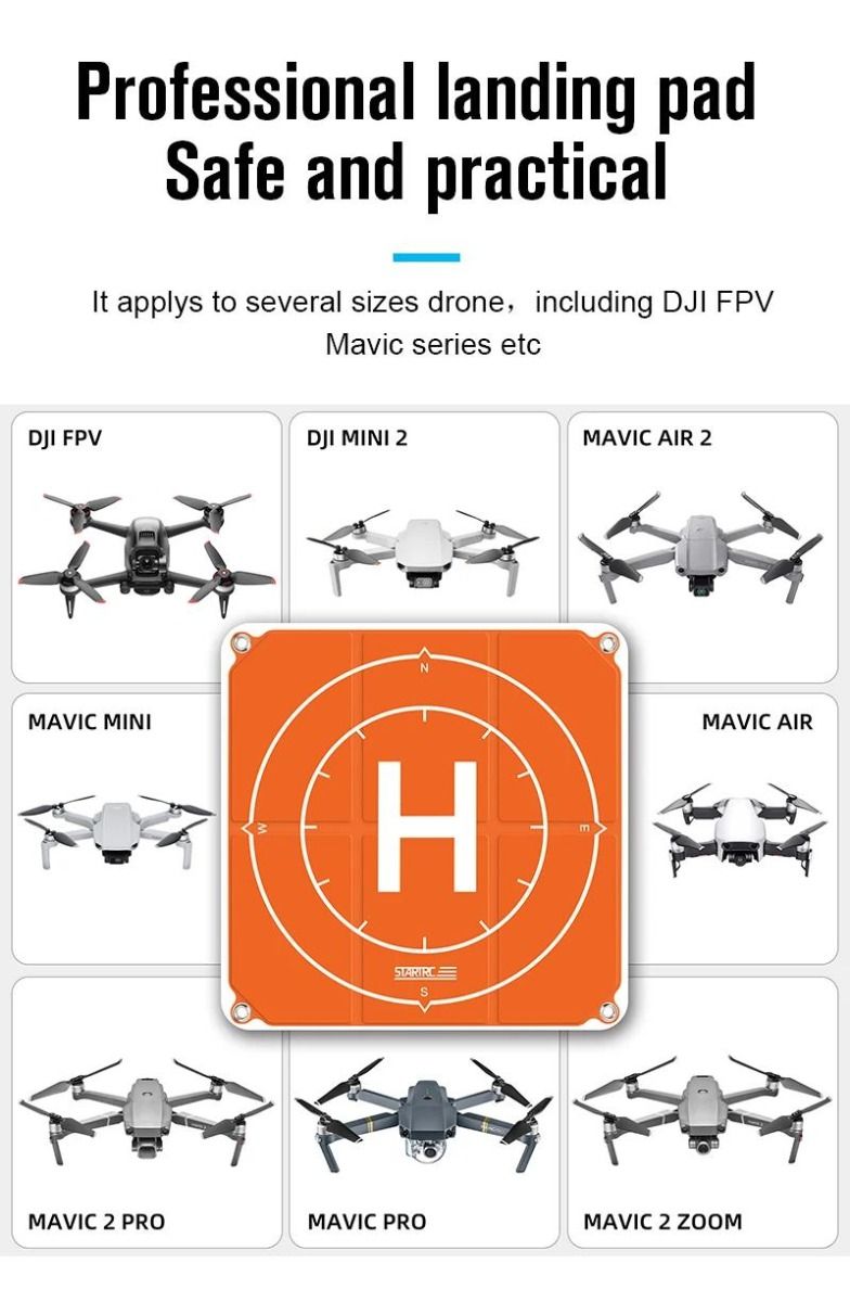 STARTRC PVC Drone Landing Pad (50x50cm)