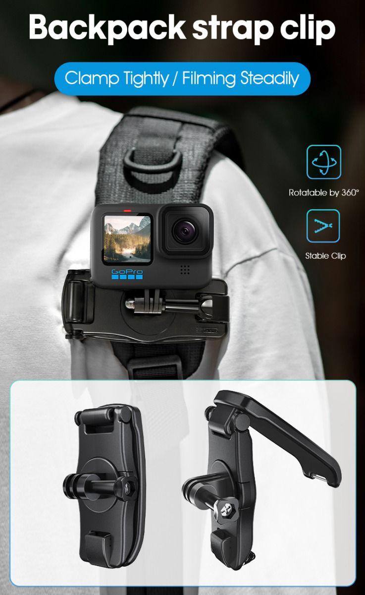 STARTRC Universal  Backpack  Clip for Action Cameras