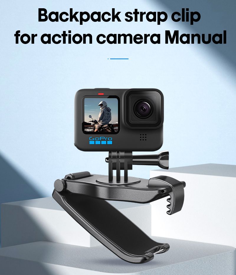 STARTRC Universal  Backpack  Clip for Action Cameras