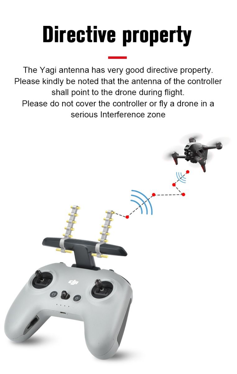 STARTRC 5.8GHz Yagi-Uda Antenna Signal Booster for DJI FPV