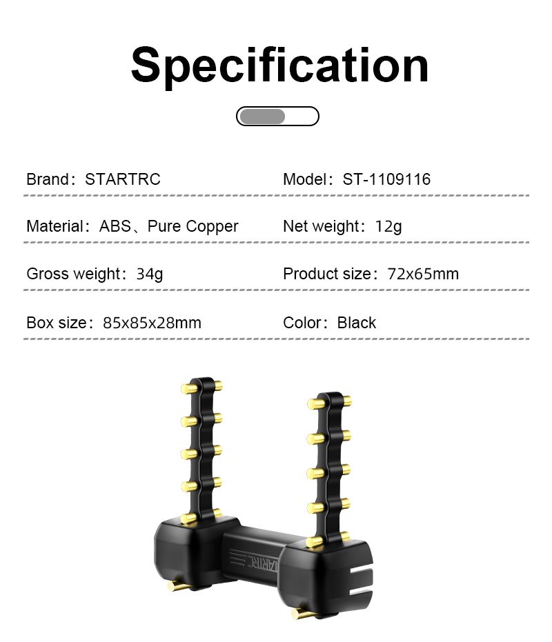 STARTRC 5.8Ghz Yagi-Uda Antenna Signal Booster for DJI RC-N1 Remote Controller