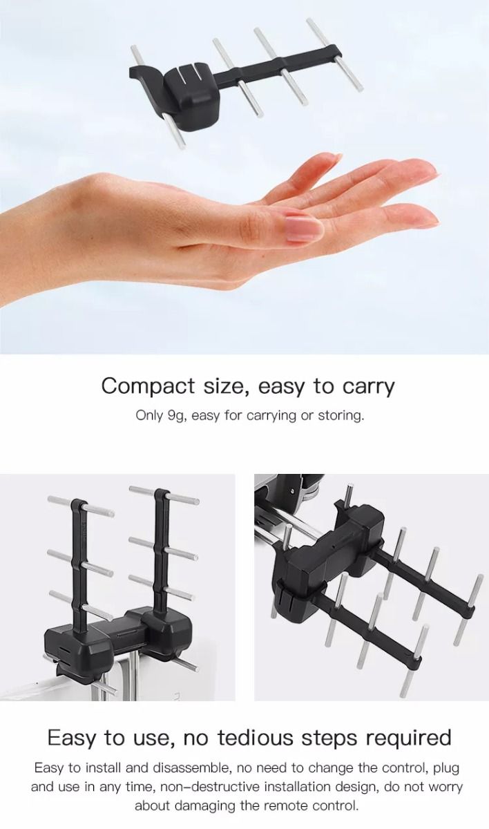 STARTRC 2.4Ghz Yagi-Uda Antenna Signal Booster for DJI RC-N1 Remote Controller