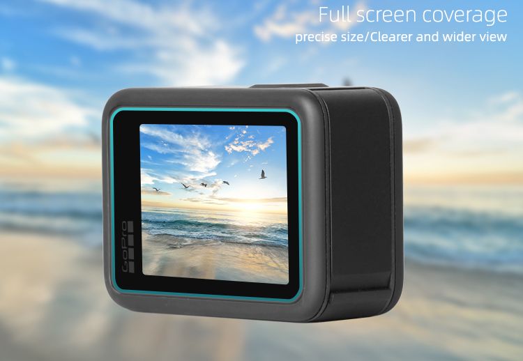 Sunnylife Tempered Glass Film Screen Protector for GoPro HERO9 Black (2+2+2)