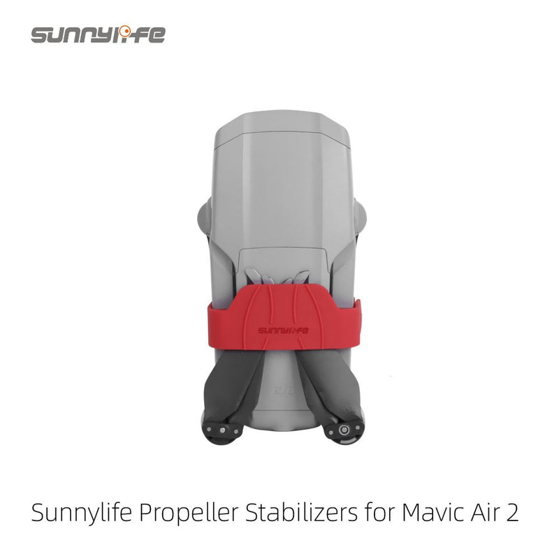 Sunnylife Silicone Propeller Stabiliser for Mavic Air 2 (Red)