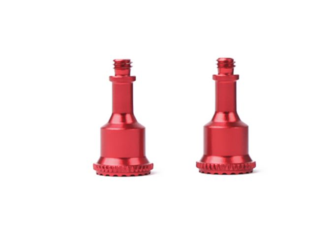 Sunnylife CNC Aluminum Alloy Joysticks for Mavic AIR 2 Remote Controller (Red)