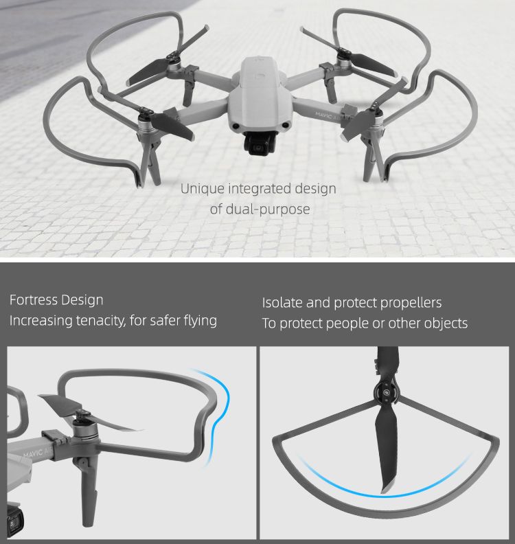 Sunnylife Propeller Guards for Mavic Air 2 (Grey)