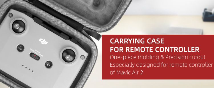 Sunnylife Portable Carrying Case for Mavic Air 2 Remote Controller