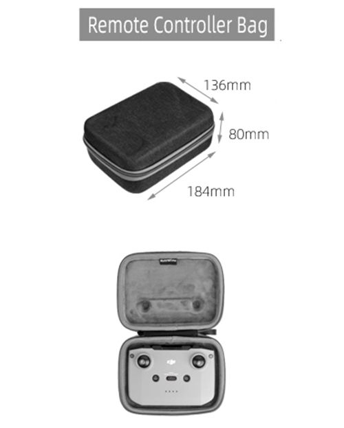 Sunnylife Portable Carrying Case for Mavic Air 2 Remote Controller