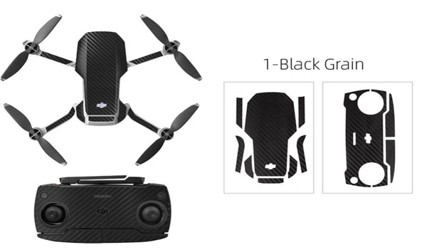 Sunnylife Black Grain Skin for Mavic Mini