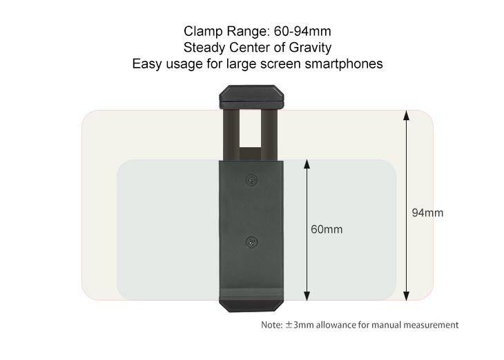 Sunnylife Smartphone Holder + Extending Rod + Tripod for Osmo Pocket / Pocket 2