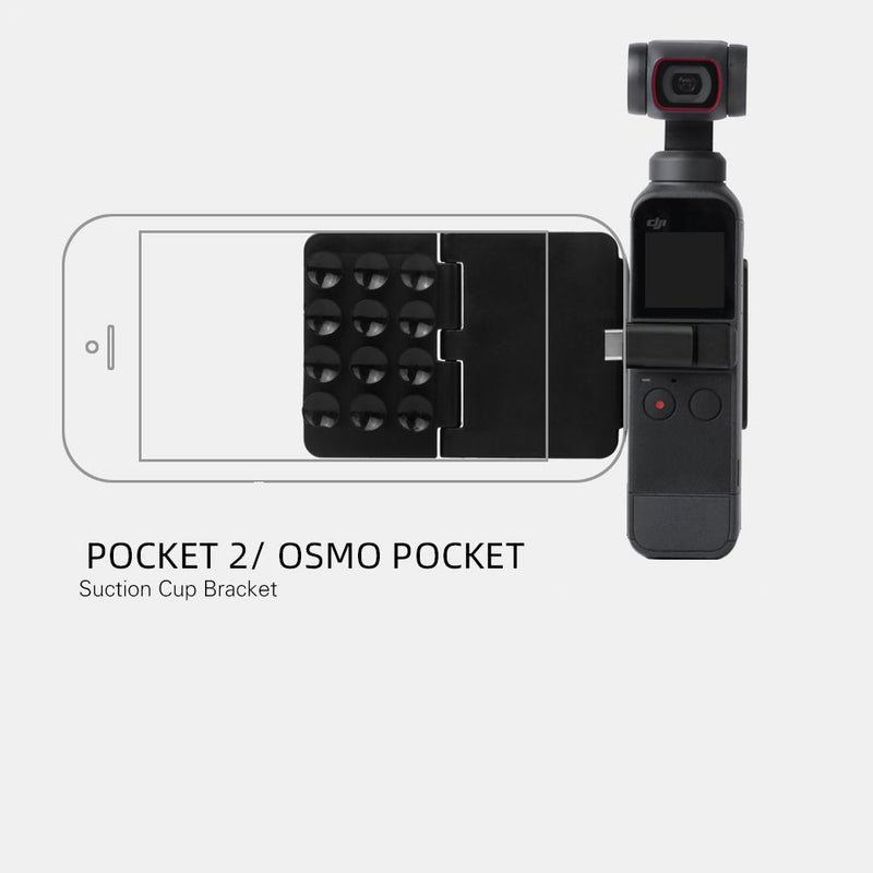 Sunnylife Smartphone Suction Cup Bracket for Pocket 2 / Osmo Pocket