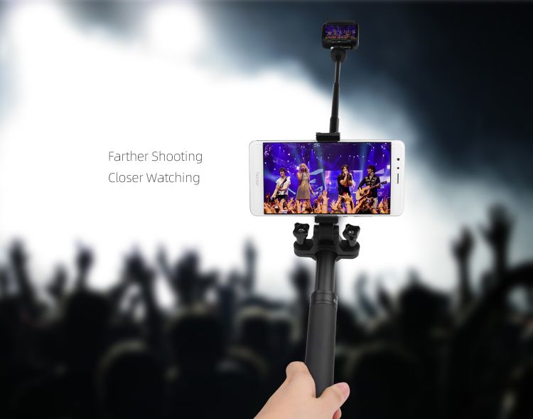 Sunnylife Smartphone Holder/Bracket for Action Camera Extension Rod