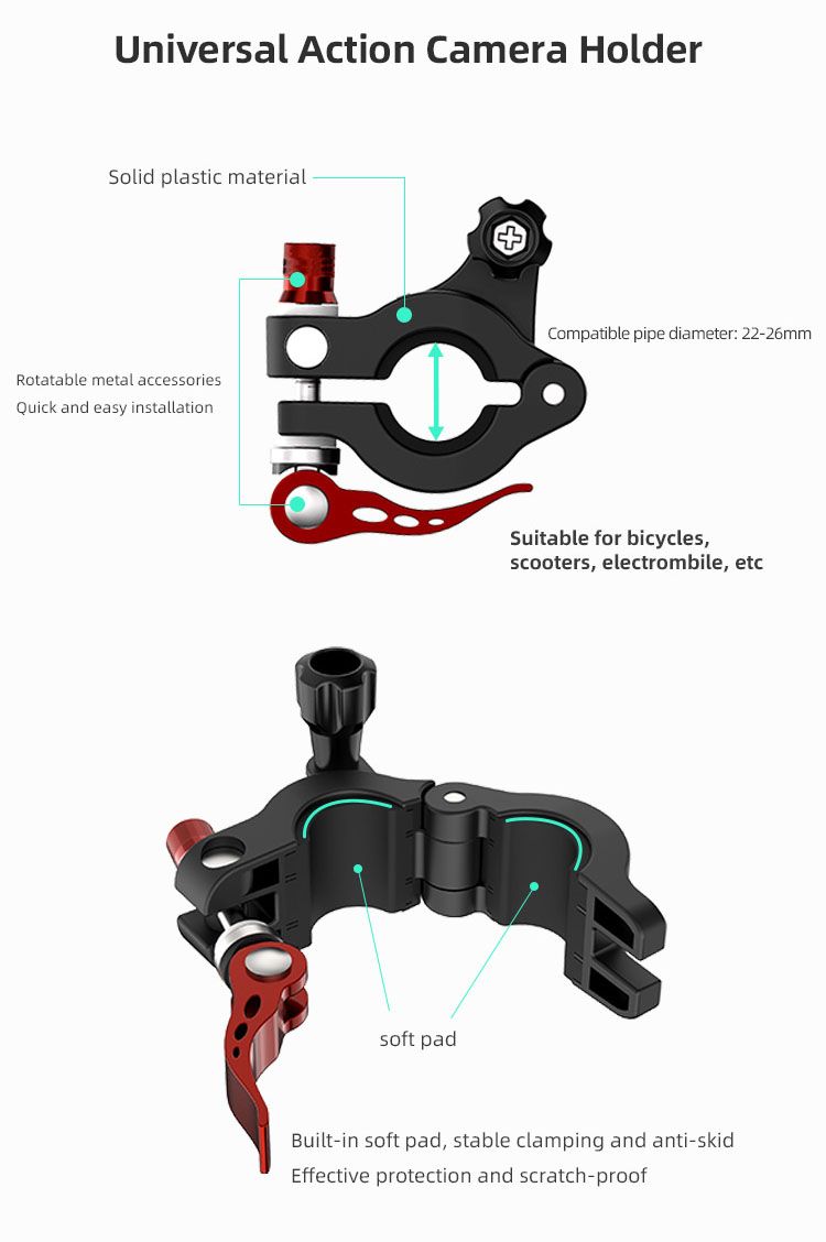 Sunnylife Bicycle Clamp for DJI RC Controller