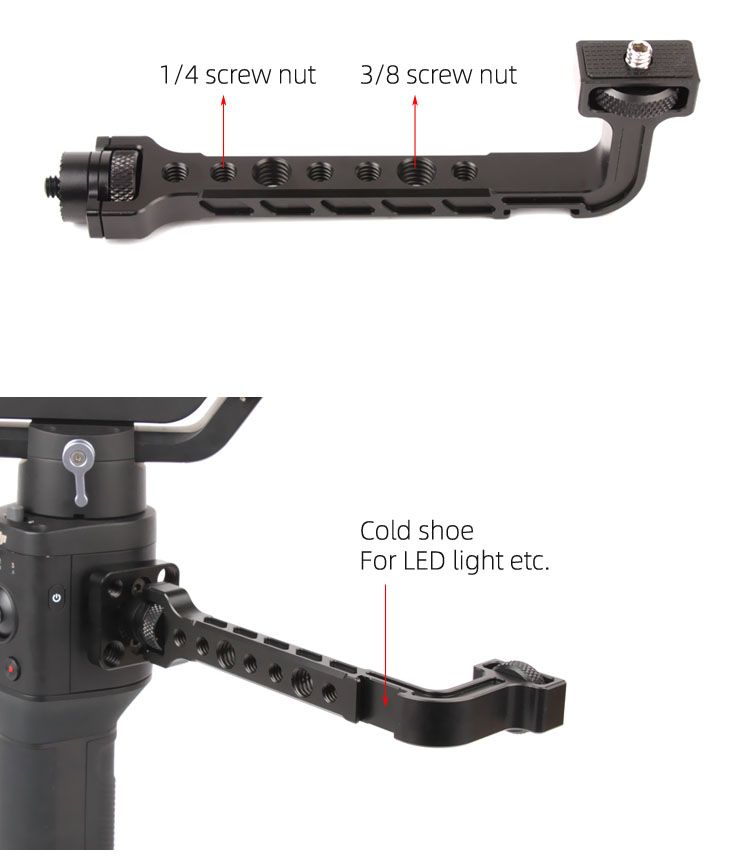 Sunnylife Monitor Holder Bracket for RS3 / RS3 Mini / RS3 PRO / RS 2 / RSC 2 / RONIN S/ SC / WEEBILL