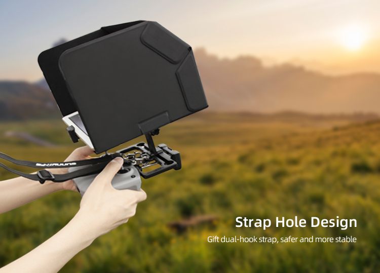 Sunnylife Tablet Holder and Sun Hood for Mini 2/Mavic Air 2/Mini/Pro/2/Air/Spark