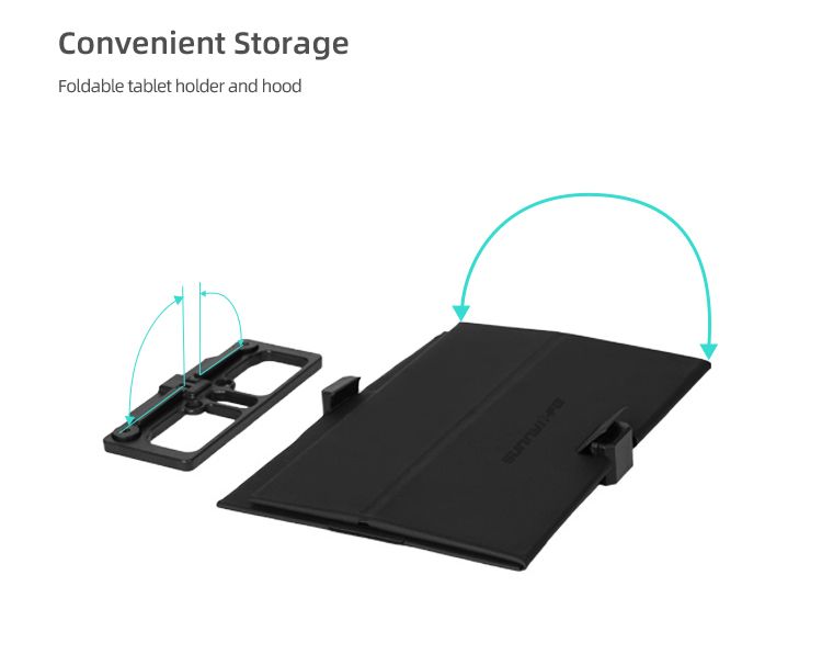 Sunnylife Tablet Holder and Sun Hood for Mini 2/Mavic Air 2/Mini/Pro/2/Air/Spark