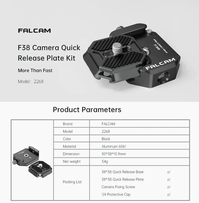 Ulanzi Falcam F38 Camera Quick Release Plate Kit 2268